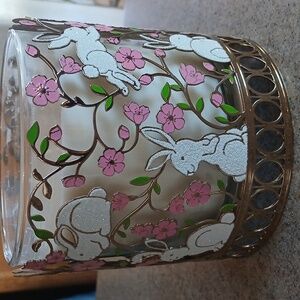 Bath & Body Works Bunny Toss 3 Wick Candke Holder